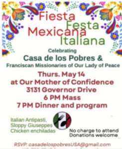 Fiesta 2026 Fundraiser for Casa de los Pobres