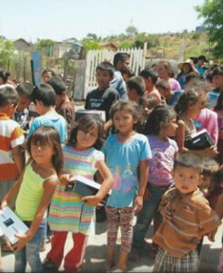 Colonia Distribution of Food in Tijuana Mexico