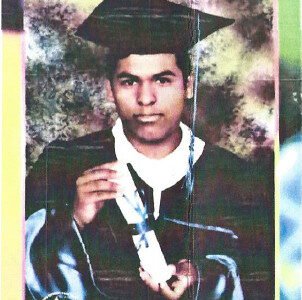 High school graduate of the Adopt-a-Student program